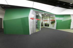 简约型办公室装修装潢效果图