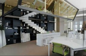 中型办公室装饰效果图片