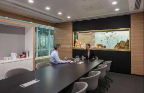 高档港式办公室装修图片