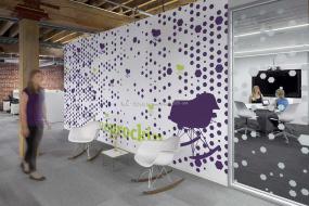 最新中型办公室设计装饰效果图