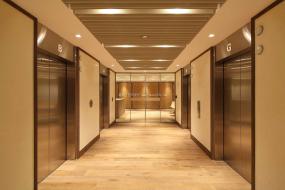 中型办公室装潢效果图