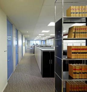 潮流办公室装潢效果图