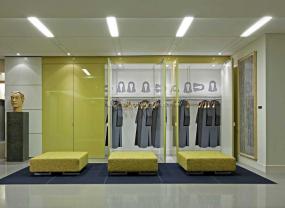 潮流办公室装修实物图片