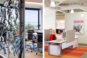 杨浦办公室装潢效果图片