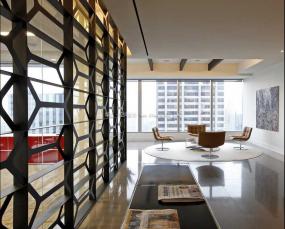 潮流办公室装修实景图片