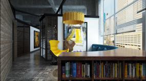 新古典办公室装修实景图片