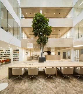 科技风格办公室装修效果图