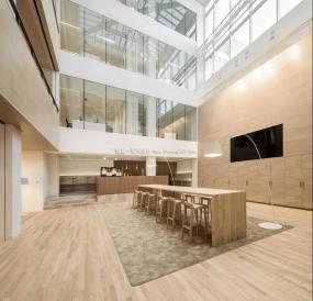 科技风格办公室装修高清效果图