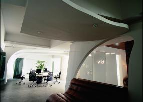 互联网风格办公室设计装饰效果图