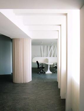 互联网风格办公室设计效果图片