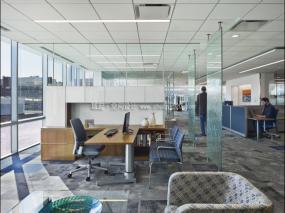 最新开敞式办公室装饰效果图