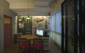 文雅风格办公室设计装饰图