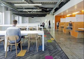 文雅风格办公室装潢图片