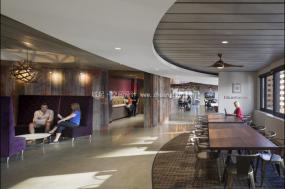 开敞式办公室装饰效果图片