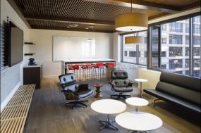 最新开敞式办公室设计装饰效果图