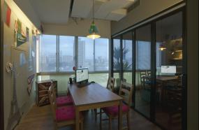 文雅风格办公室设计装饰效果图