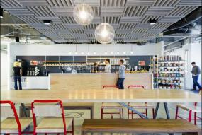 文雅风格办公室装潢效果图片