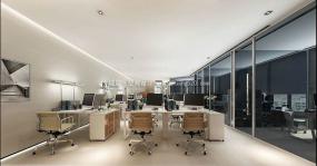 简约风格办公室装饰图片