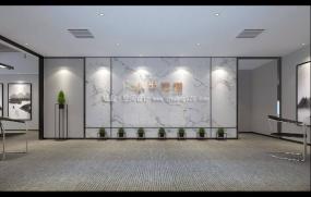 简约风格办公室装潢设计效果图片