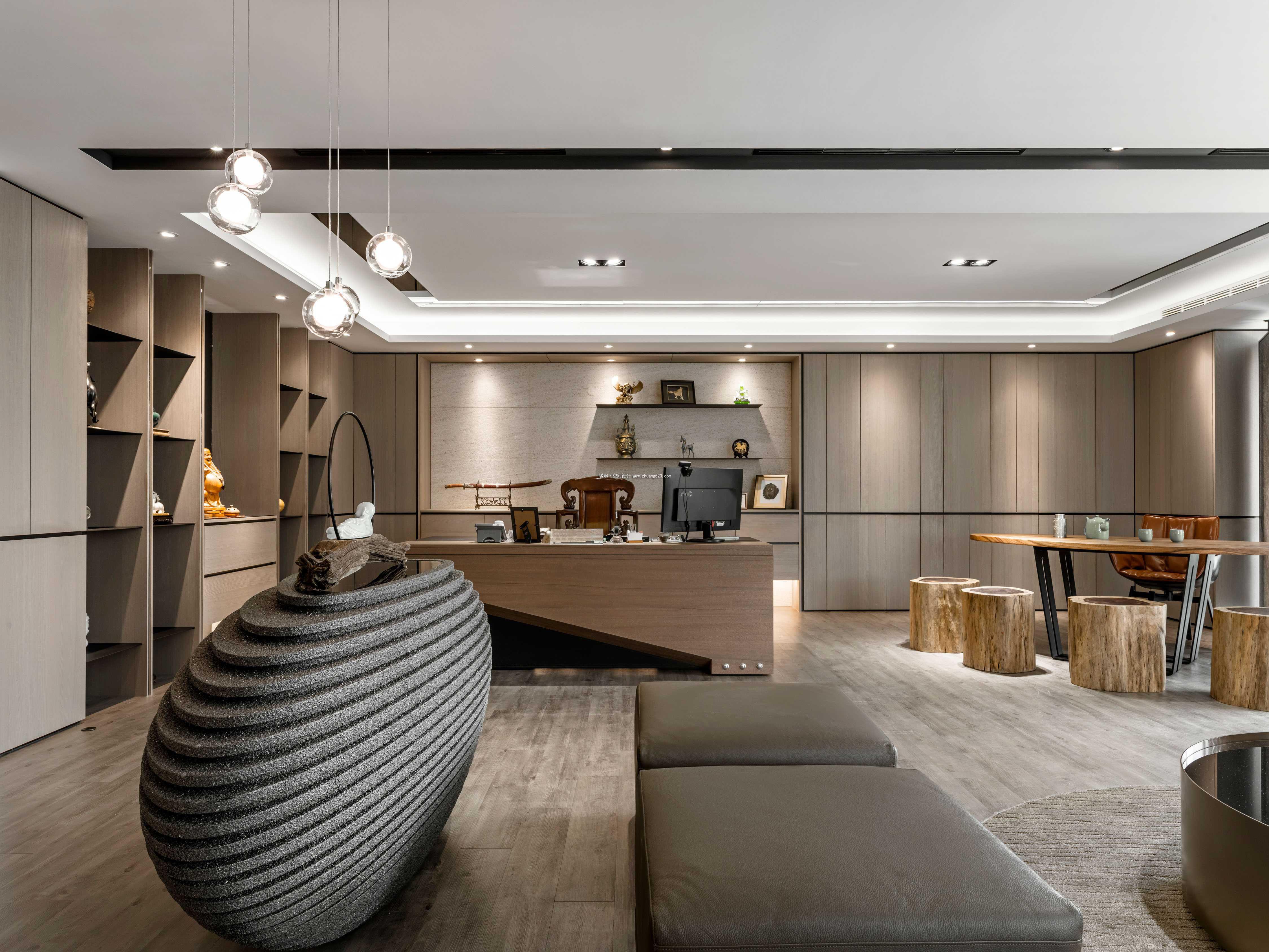 高档风格办公室装修高清图片