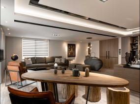 现代高档风格办公室装修效果图