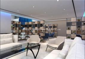 高档风格办公室装潢效果图片