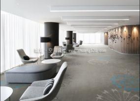 高档风格办公室设计装修效果图