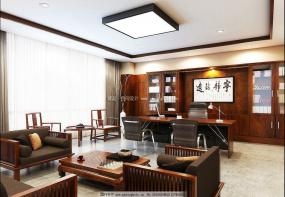 最新高档风格办公室设计装饰效果图