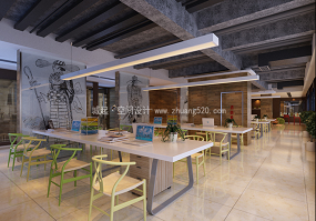 工业风格办公室设计装潢图片