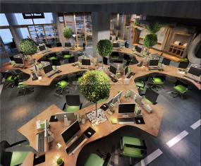 工业风格办公室设计效果图片