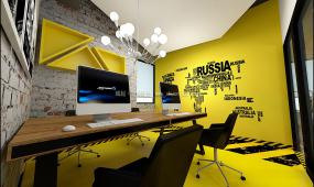 创意风格办公室设计装修效果图片