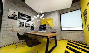 创意简约风格办公室装修图片