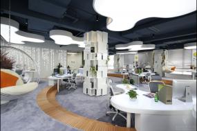 创意风格办公室装潢效果图片