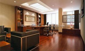 现代创意风格办公室装修效果图