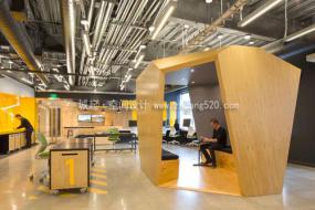 创意文雅风格办公室装修效果图