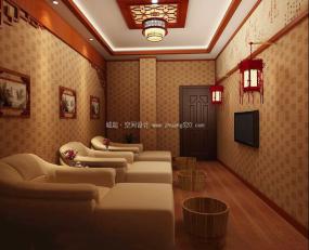 主题足浴店装修设计装饰图