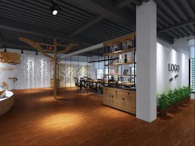 个性简约风格办公室设计装饰图片