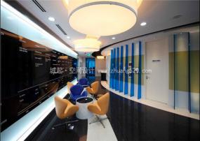 大气风格办公室装修装潢效果图