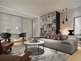 大气风格办公室装饰图片