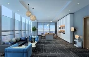 大气风格办公室装饰设计效果图片