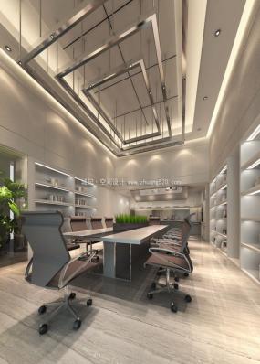 大气简约风格办公室装潢设计效果图片