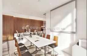 大气简约风格办公室装修效果图片