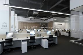 大气简约风格办公室装潢效果图片