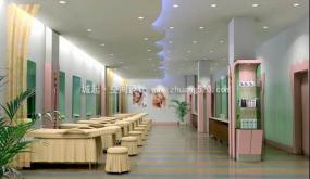 大气简约风格办公室设计装饰效果图