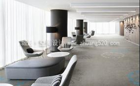 大气简约风格办公室设计装修效果图