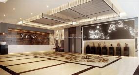 大气简约风格办公室设计效果图