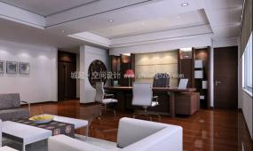 大气简约风格办公室装修设计效果图片