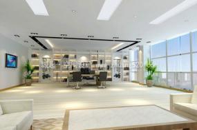 大气简约风格办公室装修设计效果图