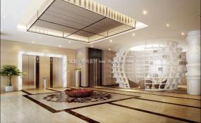 现代高端大气办公室装修效果图