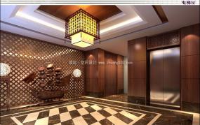 高档大气风格办公室装潢效果图片